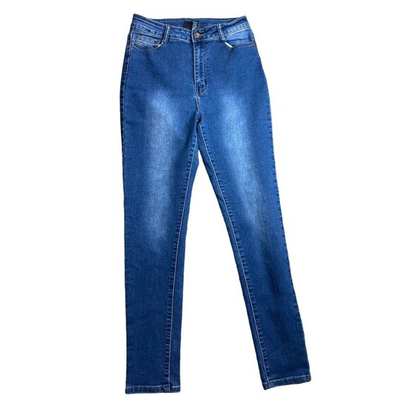(5 for $25) BOB Jeans High Rise Skinny Jeans in Medium Wash size 13/14 - Picture 1 of 4